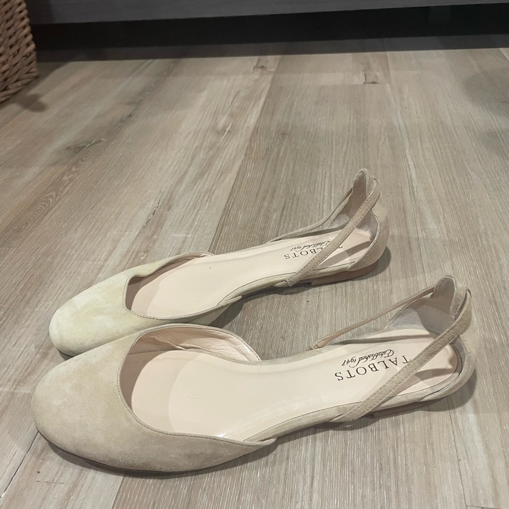 Talbots flats good condition sz 9